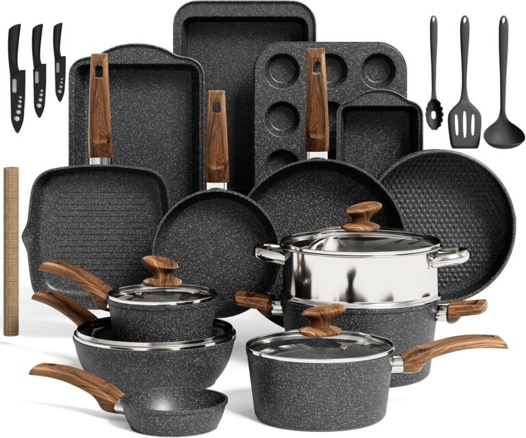 Kitchen Induction Cookware Bakeware Set HomeLivingHacks